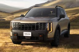 New Kia Telluride X-Pro front three-quarter left