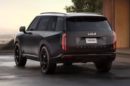 New Kia Telluride rear three-quarter left