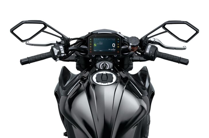 Kawasaki Z1100 TFT dash