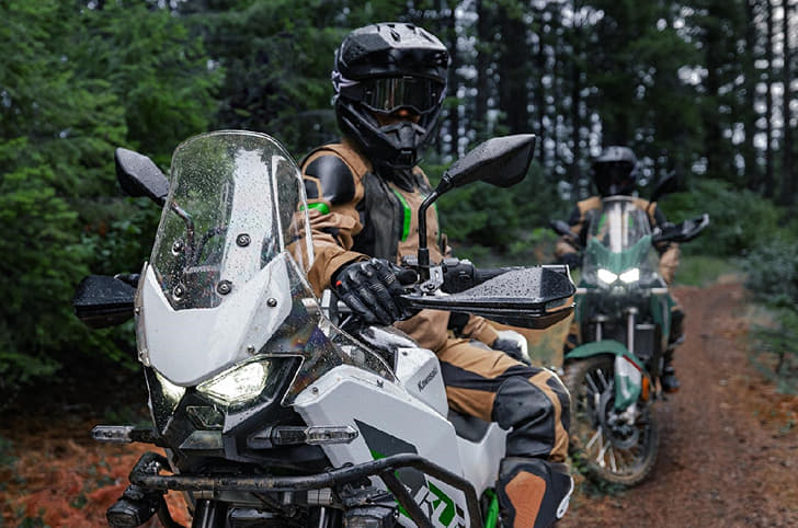 Kawasaki KLE500 duo