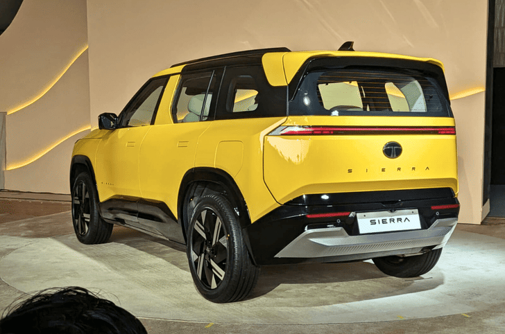 Tata Sierra rear