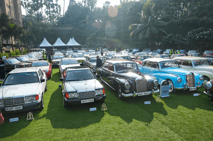 Mercedes Classic Car Rally