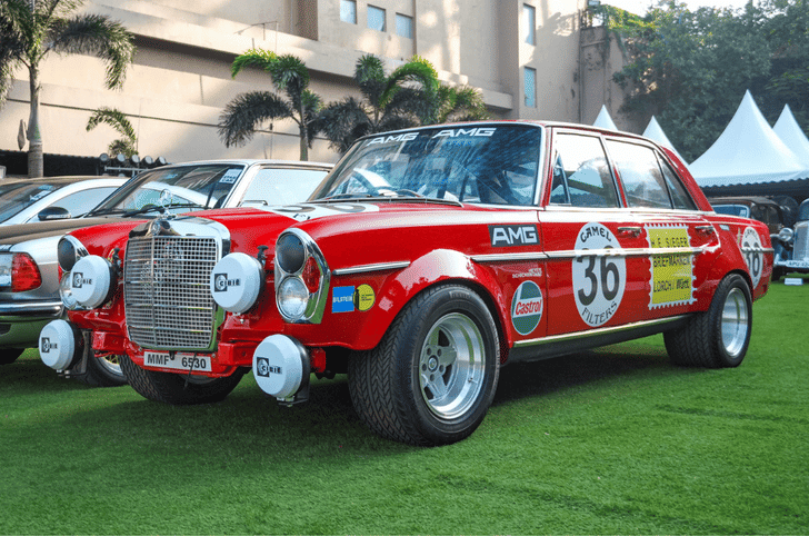 W108 AMG Red Pig