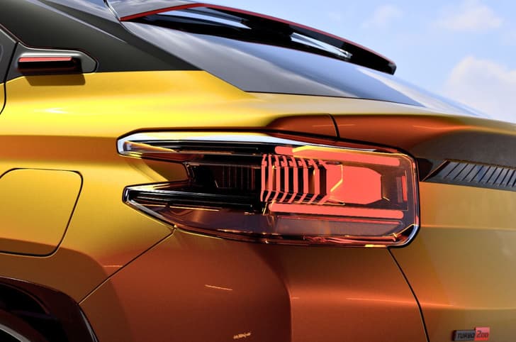 Citroen Basalt Vision taillight