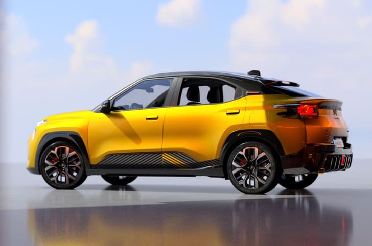 Citroen Basalt Vision side profile