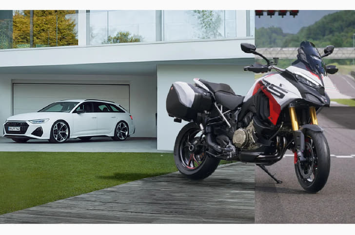 Ducati Multistrada V4 RS front three quarter