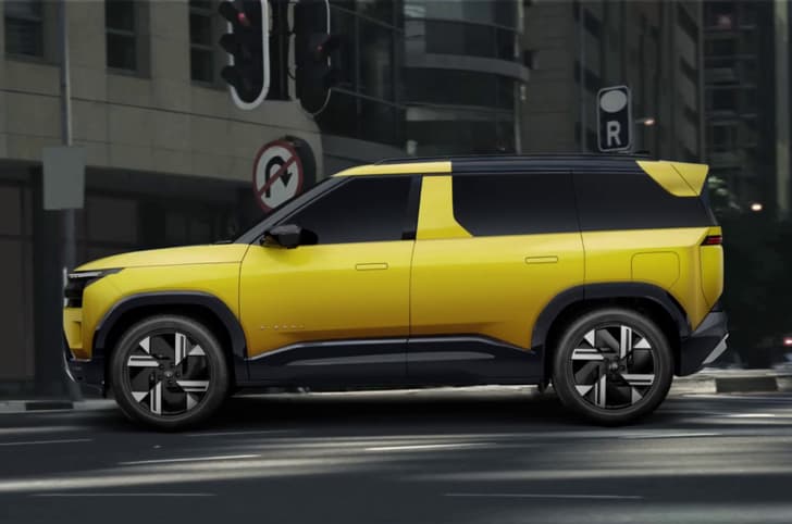 Tata Sierra in Andaman Adventure colour