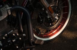 Royal Enfield Goan Classic front wheel