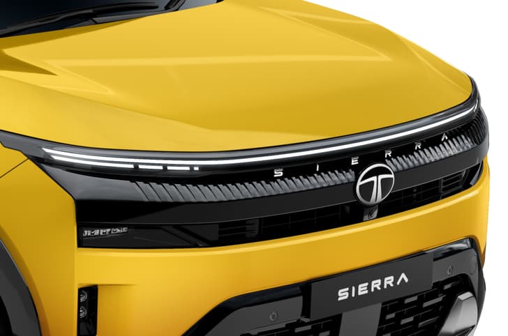 2025 Tata Sierra in studio