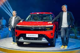 2025 Tata Sierra on stage