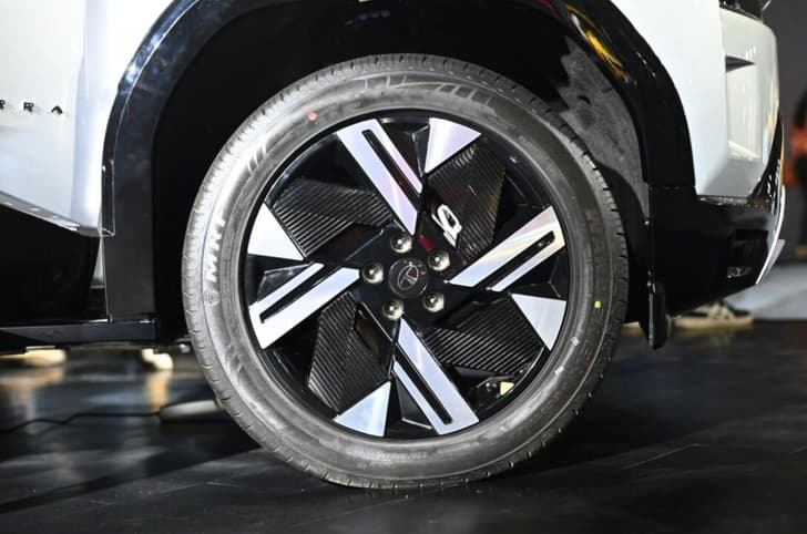 2025 Tata Sierra on stage