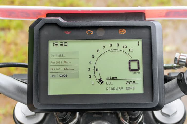 It gets a 5-inch LCD display and LED lighting.