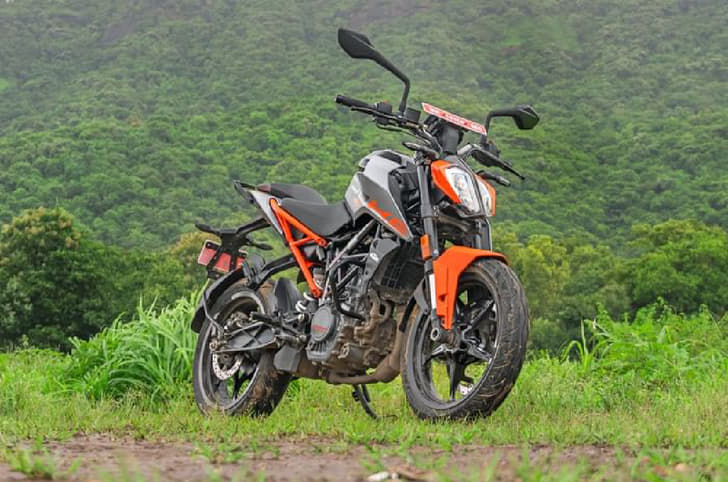 The KTM 160 Duke acts as the entry point into the Austrian brand's line-up.