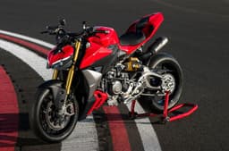 Ducati Streetfighter V2 left three quarter