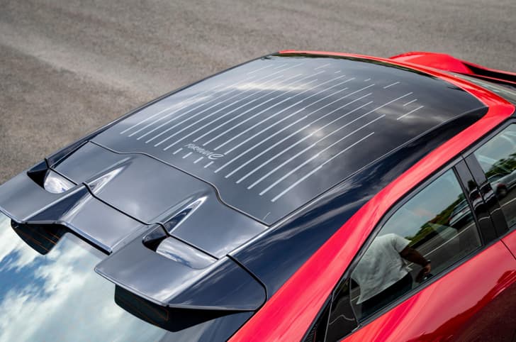 Mahindra BE 6 Formula E edition panoramic glass roof