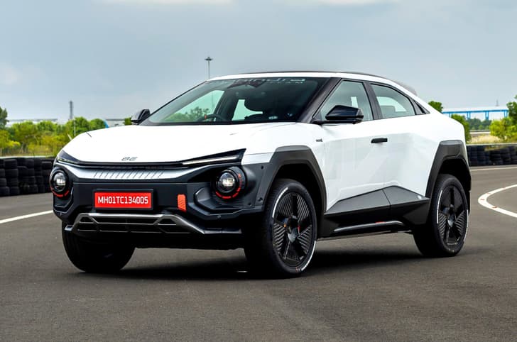 Mahindra BE 6 Formula E edition white