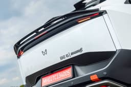Mahindra BE 6 Formula E edition rear bumper