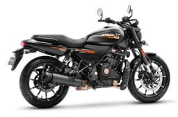 Harley Davidson X440 T rear three quarter black