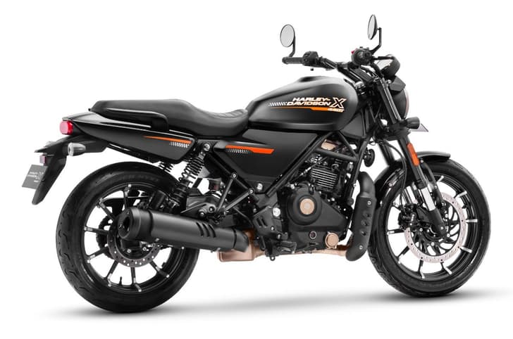 Harley Davidson X440 T rear three quarter black