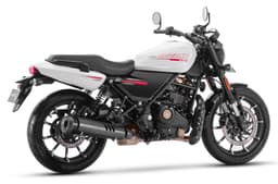 Harley Davidson X440 T rear three quarter white