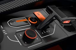 Mahindra BE 6 Formula E Edition gear knob