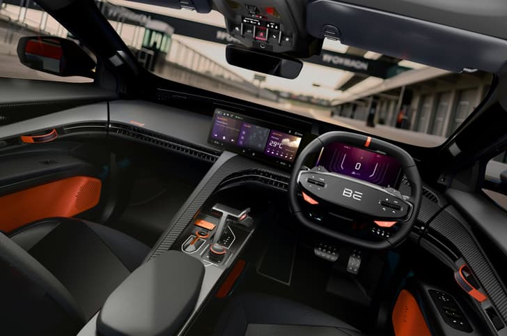 Mahindra BE 6 Formula E Edition cabin