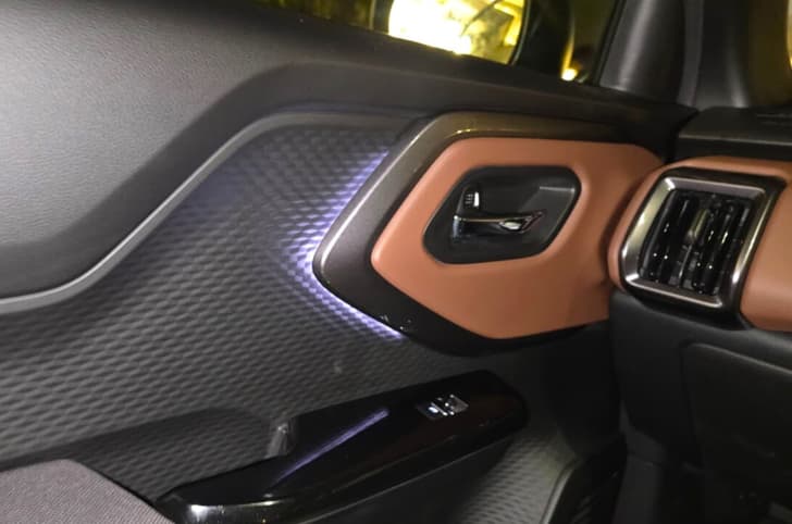 Maruti Suzuki e Vitara door pads 