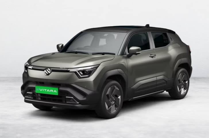 Maruti e Vitara Land Breeze Green with black roof