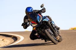 BMW M 1000 XR cornering shot