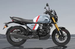 TVS Ronin side profile nimbus grey