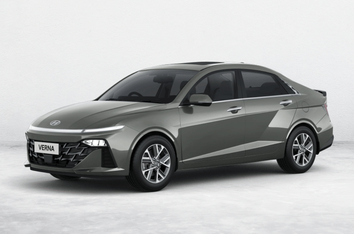 Hyundai Verna grey
