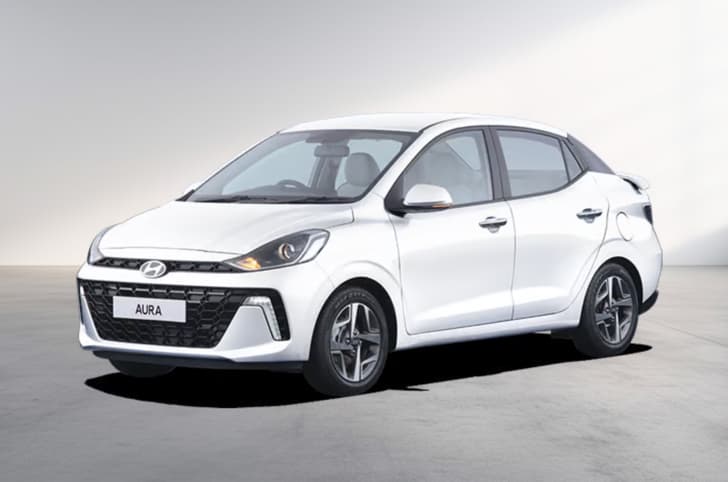 Hyundai Aura colour image gallery