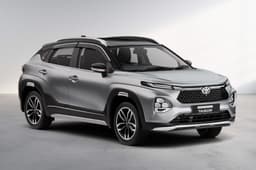 Toyota Taisor enticing silver roof and black roof dual tone exterior colour
