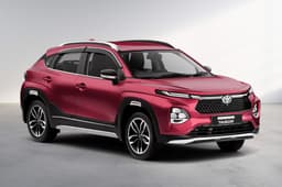 Toyota Taisor sportin red exterior colour