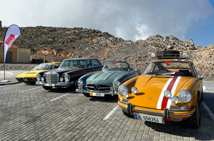 1000 Miglia Experience UAE 2025 Porsche 911 Rally