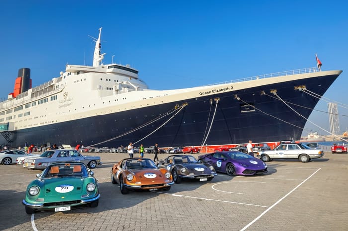 1000 Miglia Experience UAE 2025 with boat