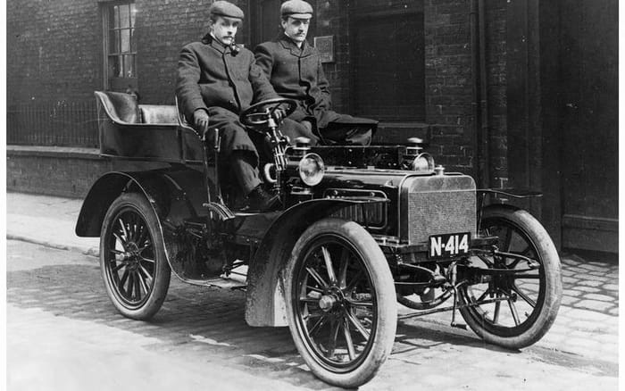 The first cars of the world's most famous carmakers