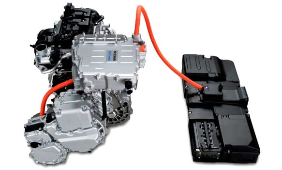 Nissan reveals new e-Power electric-motor drivetrain