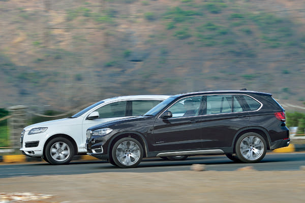 New BMW X5 vs Audi Q7 comparison