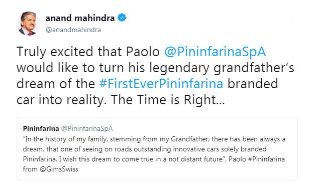 EXCLUSIVE! New Mahindra EV start-up to build Bugatti Chiron fighter