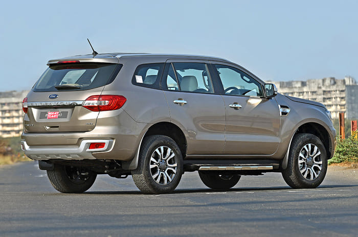 2019 Ford Endeavour facelift rear static