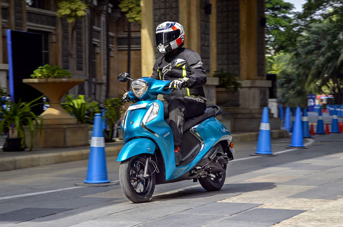 Yamaha Fascino 125 Fi: A close look