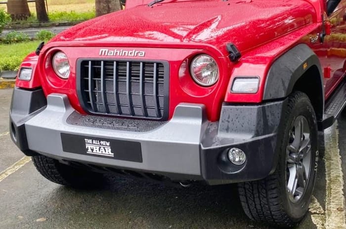 New Mahindra Thar revealed