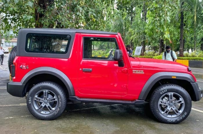 New Mahindra Thar revealed