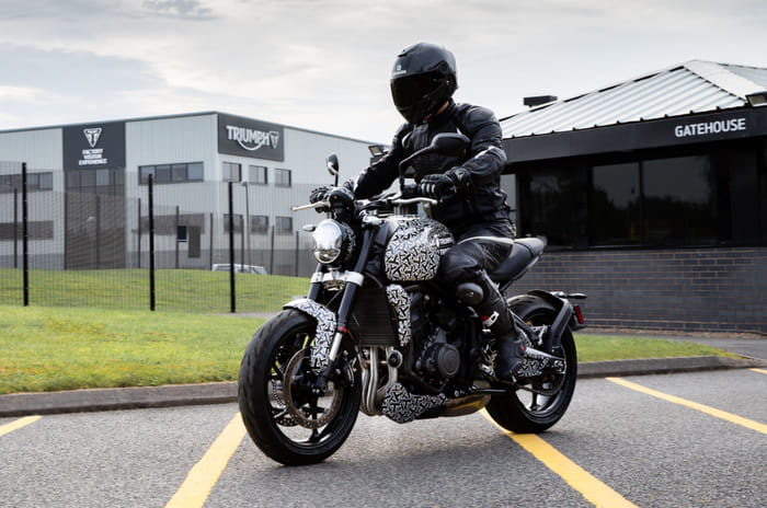 Triumph Trident nears production