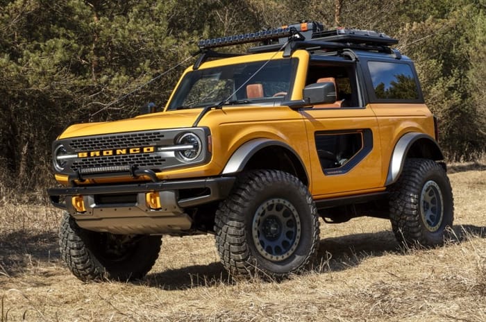 2021 Ford Bronco SUV revealed