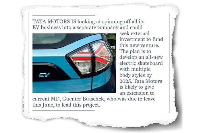 Tata Motors secures Rs 7,500 crore investment for new EV subsidiary