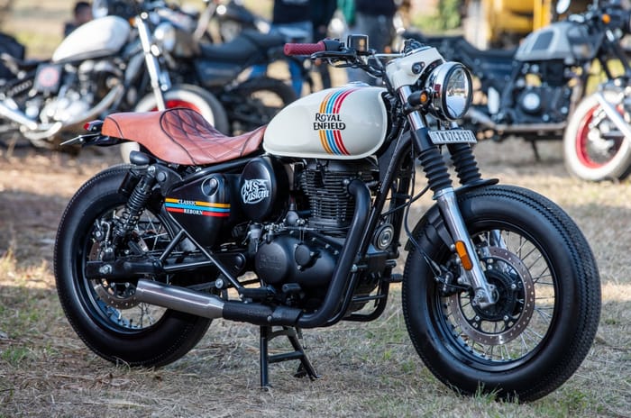 Royal Enfield showcases 4 custom-built Classic 350s