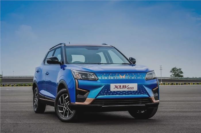 Mahindra XUV400 electric SUV unveiled with 456km range