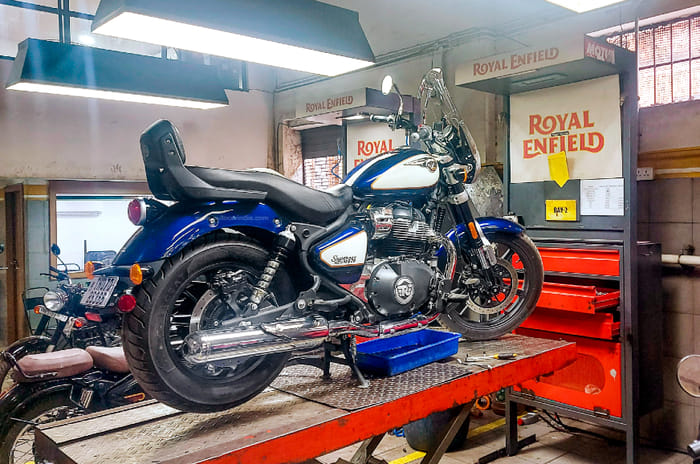 Royal Enfield Super Meteor 650 first service cost revealed